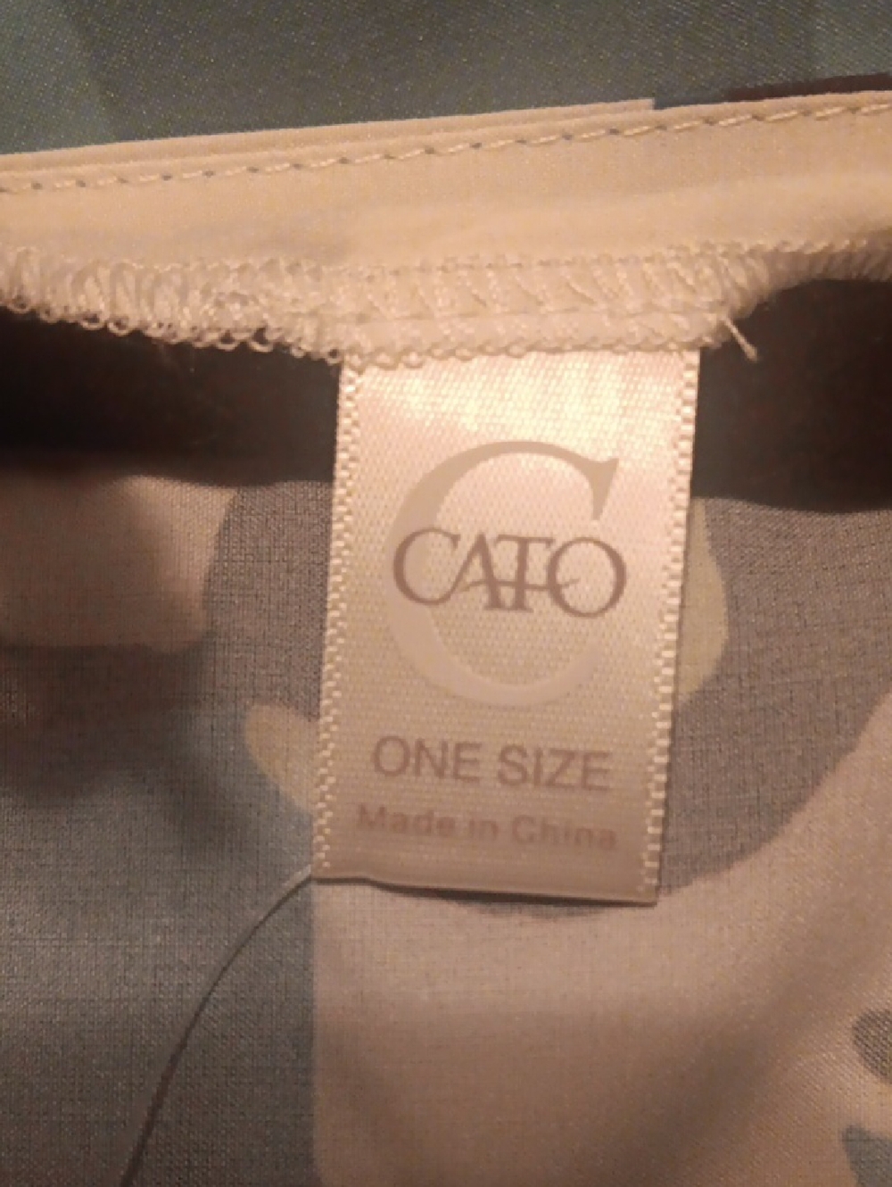 Cato Teal Blue Midi Dress with Red and Green Print - Picture 2 of 5